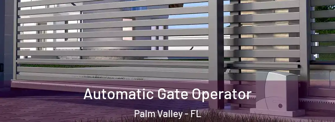 Automatic Gate Operator Palm Valley - FL